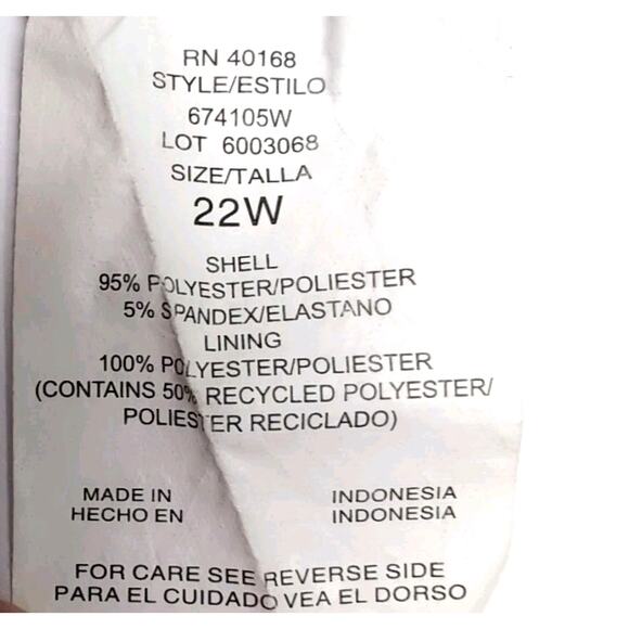 Aqua Green Tankini Top Womens Plus Size 22W Black Floral Triple Tiered Ruffles - Picture 10 of 12